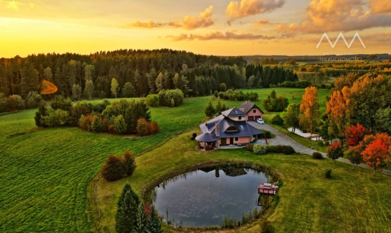 Urokliwa posiadłość na Warmii i Mazurach