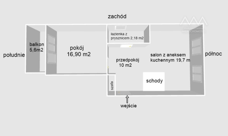 Mieszkanie 3-poziomowe,4-pokojowe, ul. Mazowiecka