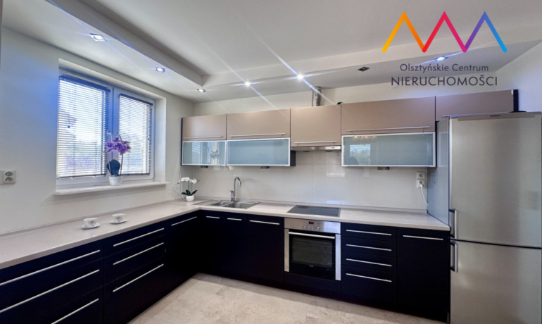 Widok na jezioro | 3 pokoje | balkon | Lawendowa