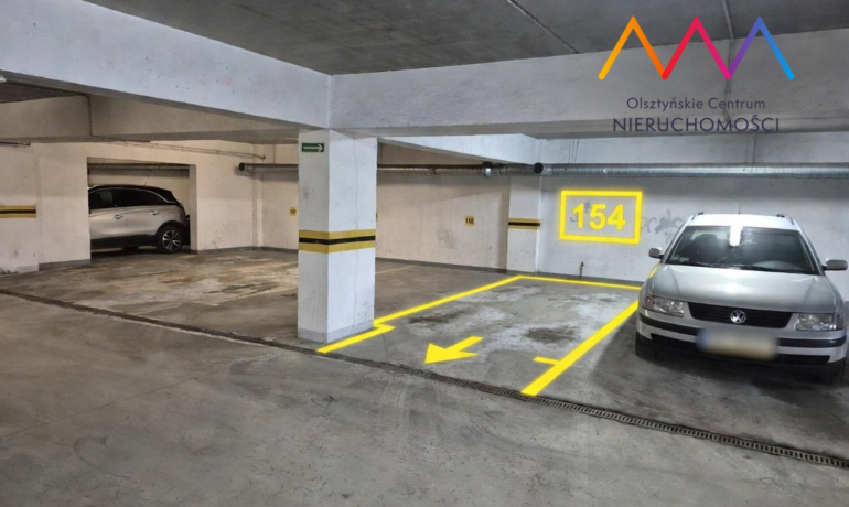 Miejsce postojowe w hali garażowej – Nagórki